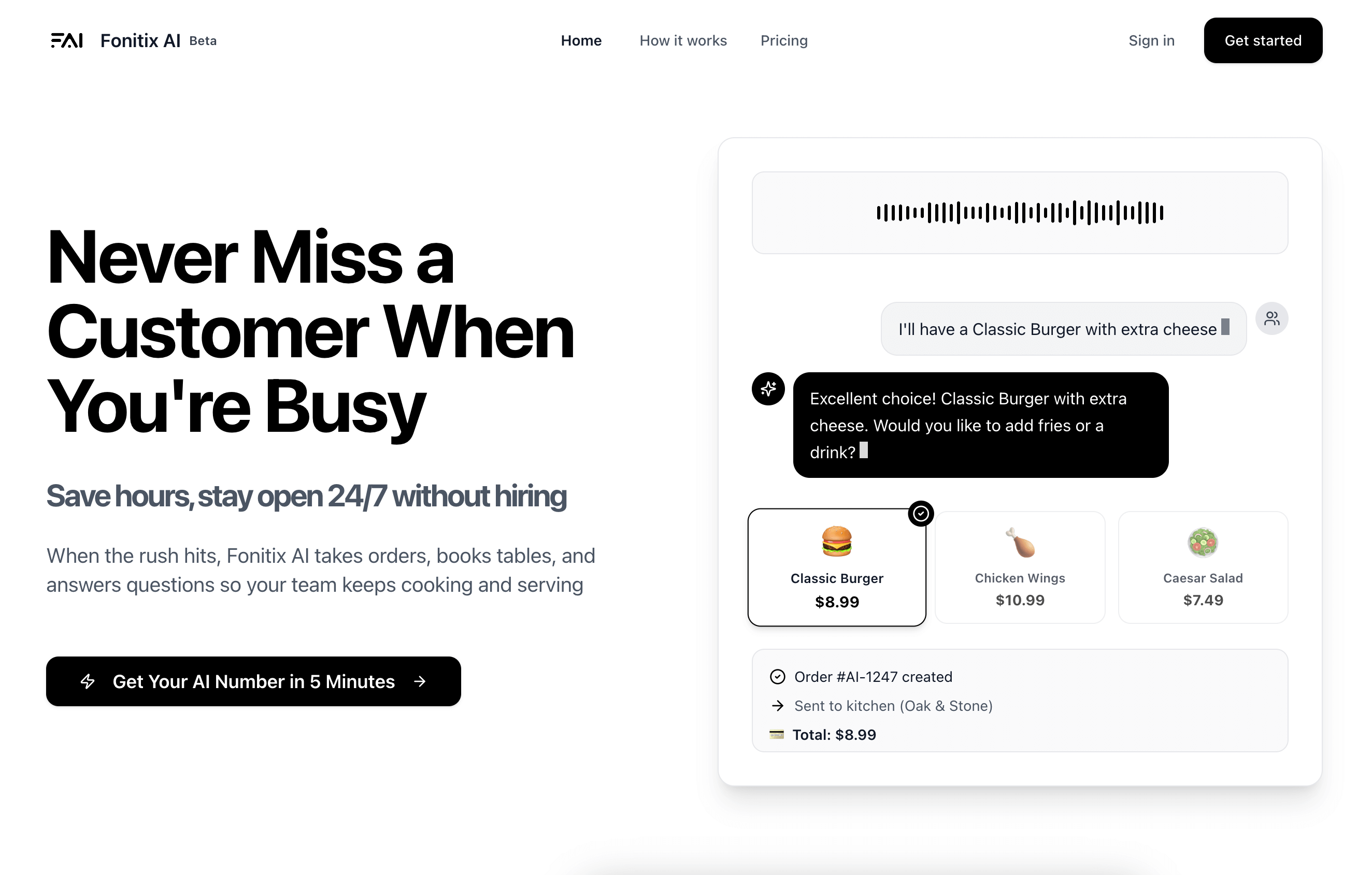Fonitix AI (SaaS Voice Platform)