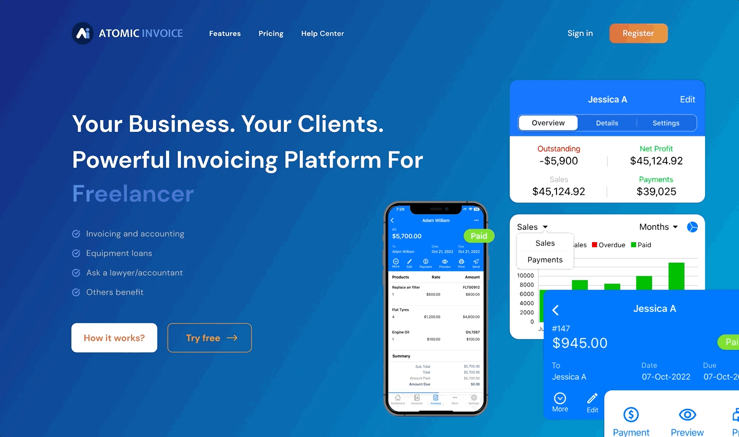 Invoicing App Improving - About Project