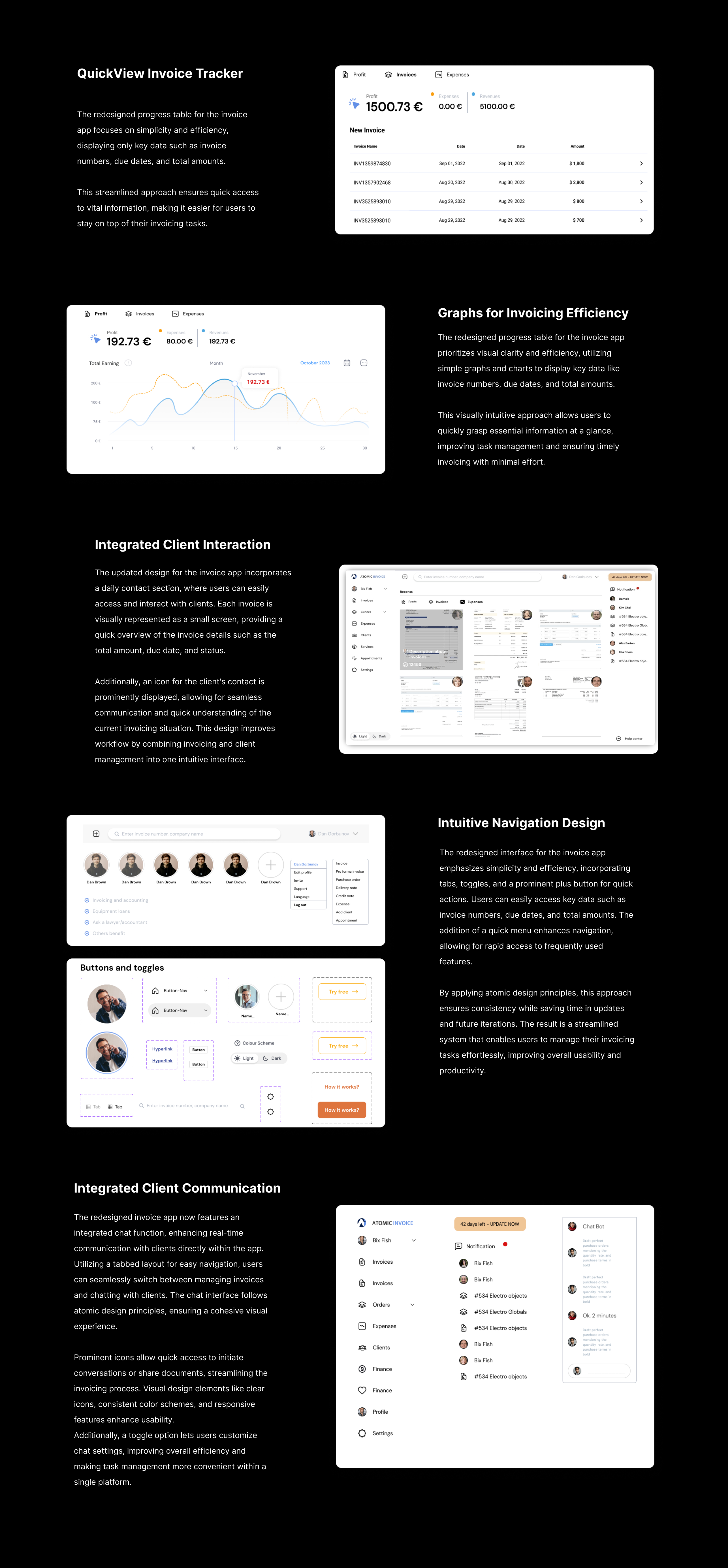Invoicing App Improving - About Project